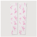 Stripe Cooling Arm Sleeves Sun Protection Sleeve with Thumb Hole Arms Cover for Outdoor Sport Driving Cycling Fishing - front view