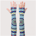 Gardening Sleeves for Women Farm Sun Protection Thorn Proof Cooling Arm Sleeves to Cover Arms for Garden Sports - front view